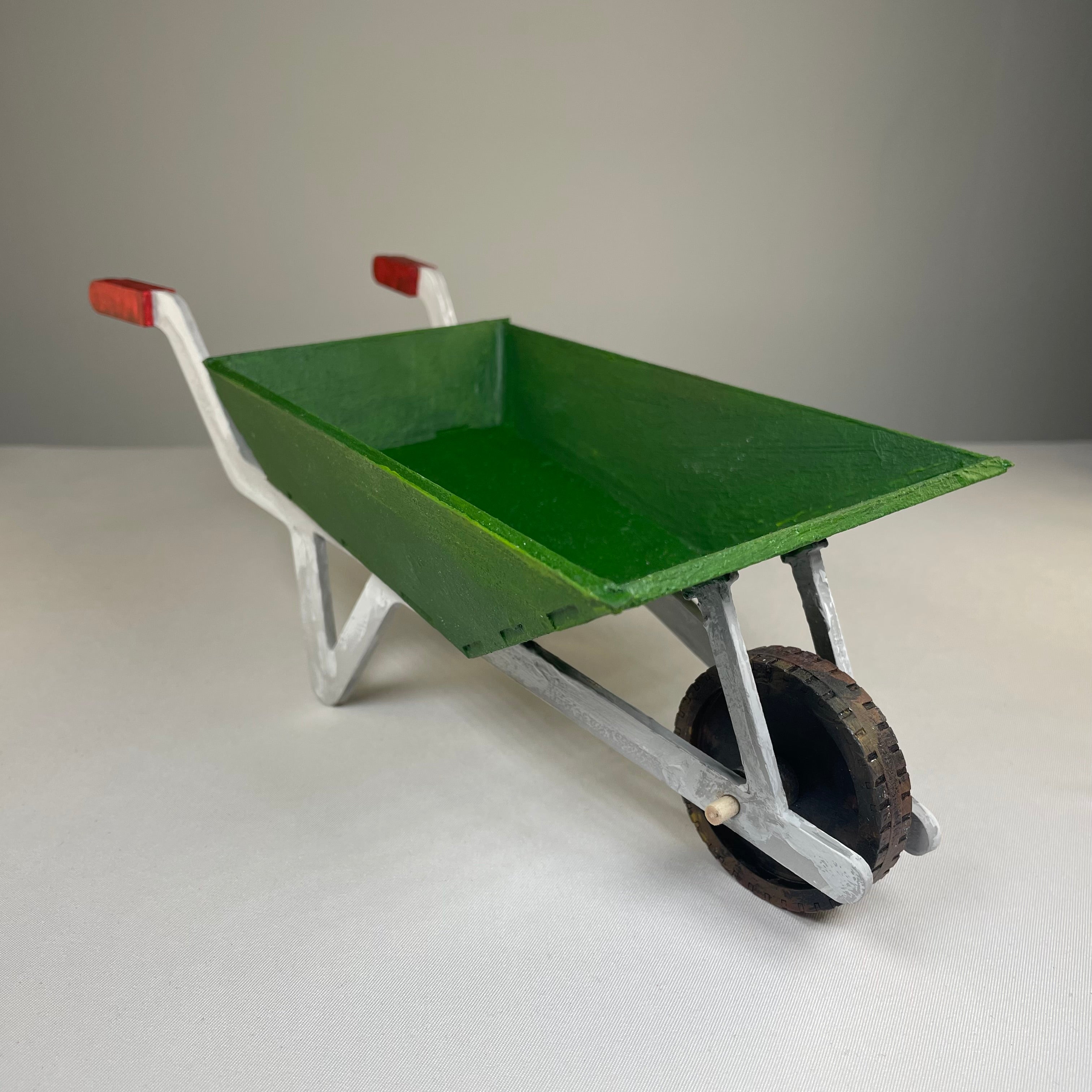 Wheelbarrow Planter - Pre - Built Model by Curious Rabbit ® - Bits’N’Bobs 24 - 7