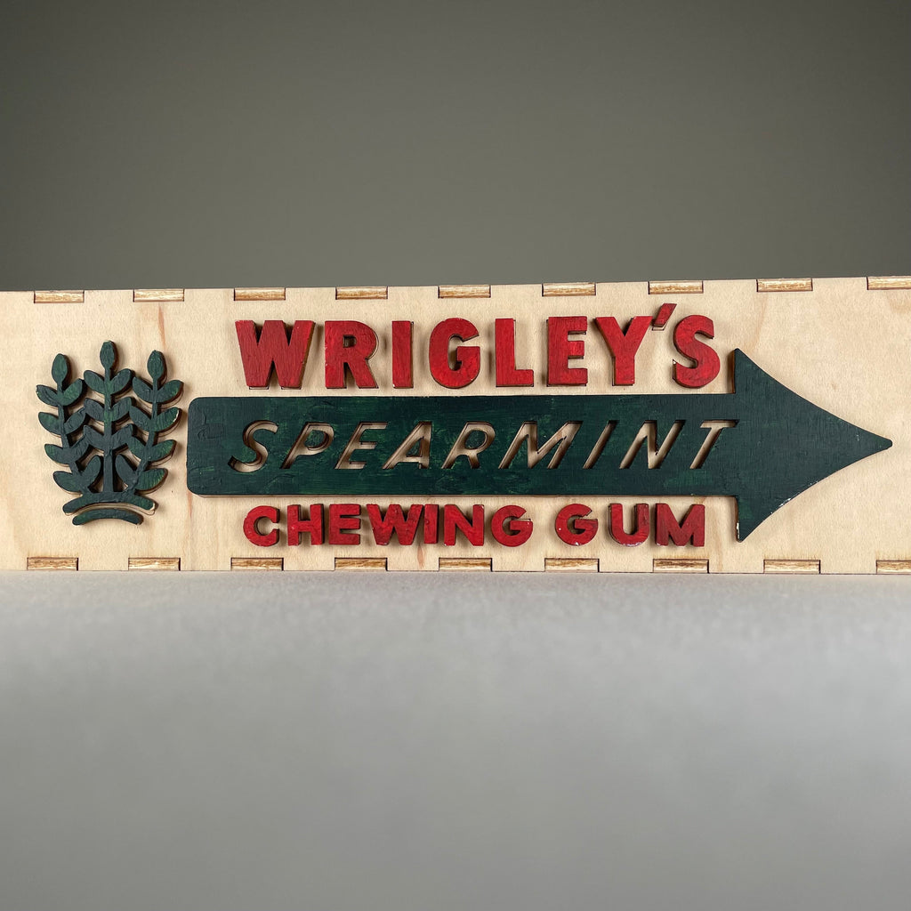 Wrigley's Gum Box - Pre - Built Model by Curious Rabbit ® - Bits’N’Bobs 24 - 7