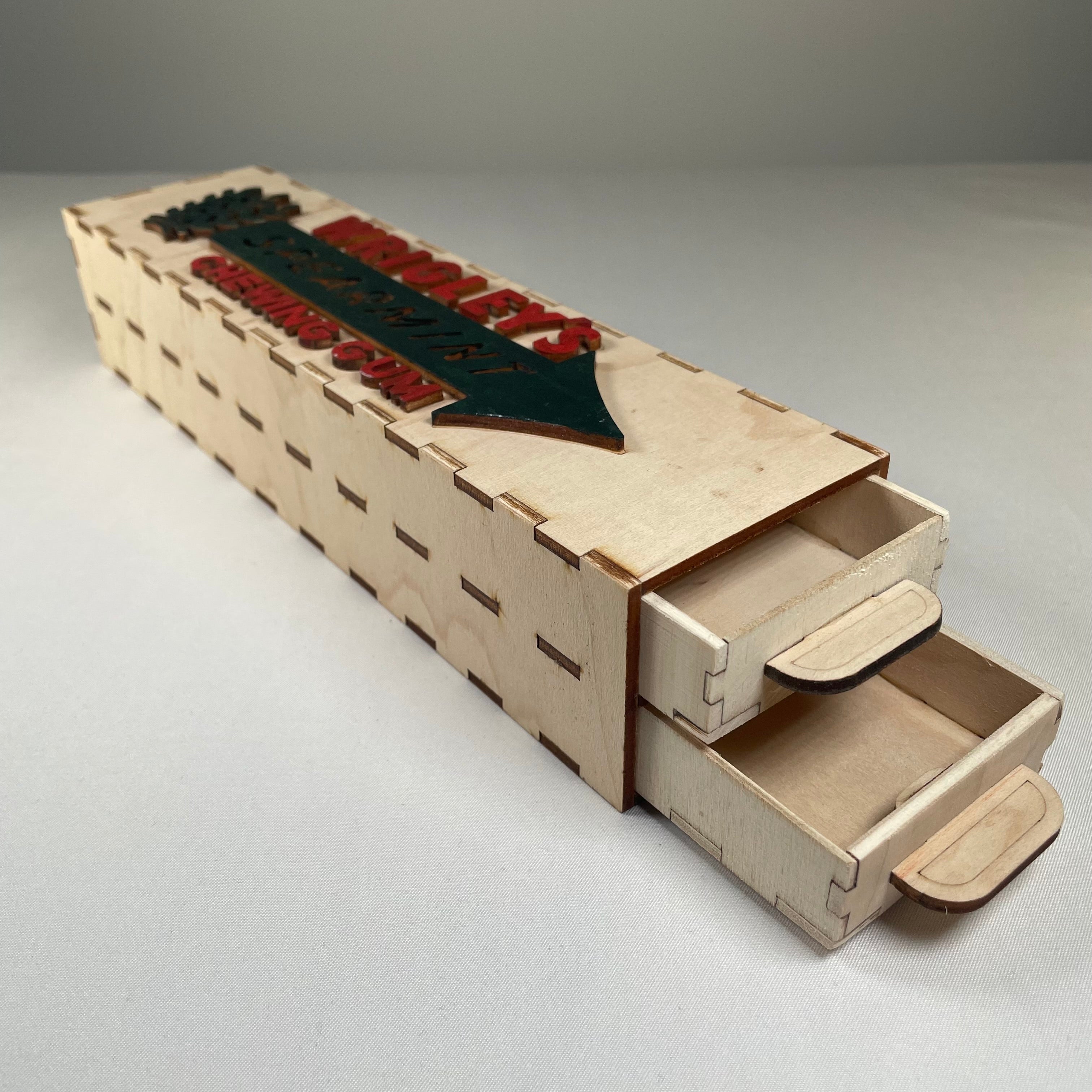 Wrigley's Gum Box - Pre - Built Model by Curious Rabbit ® - Bits’N’Bobs 24 - 7
