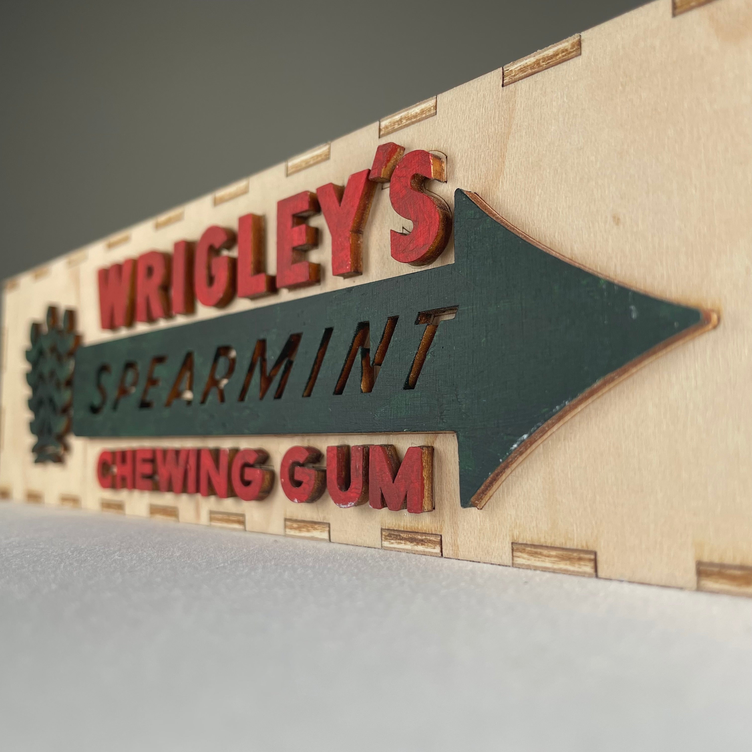 Wrigley's Gum Box - Pre - Built Model by Curious Rabbit ® - Bits’N’Bobs 24 - 7