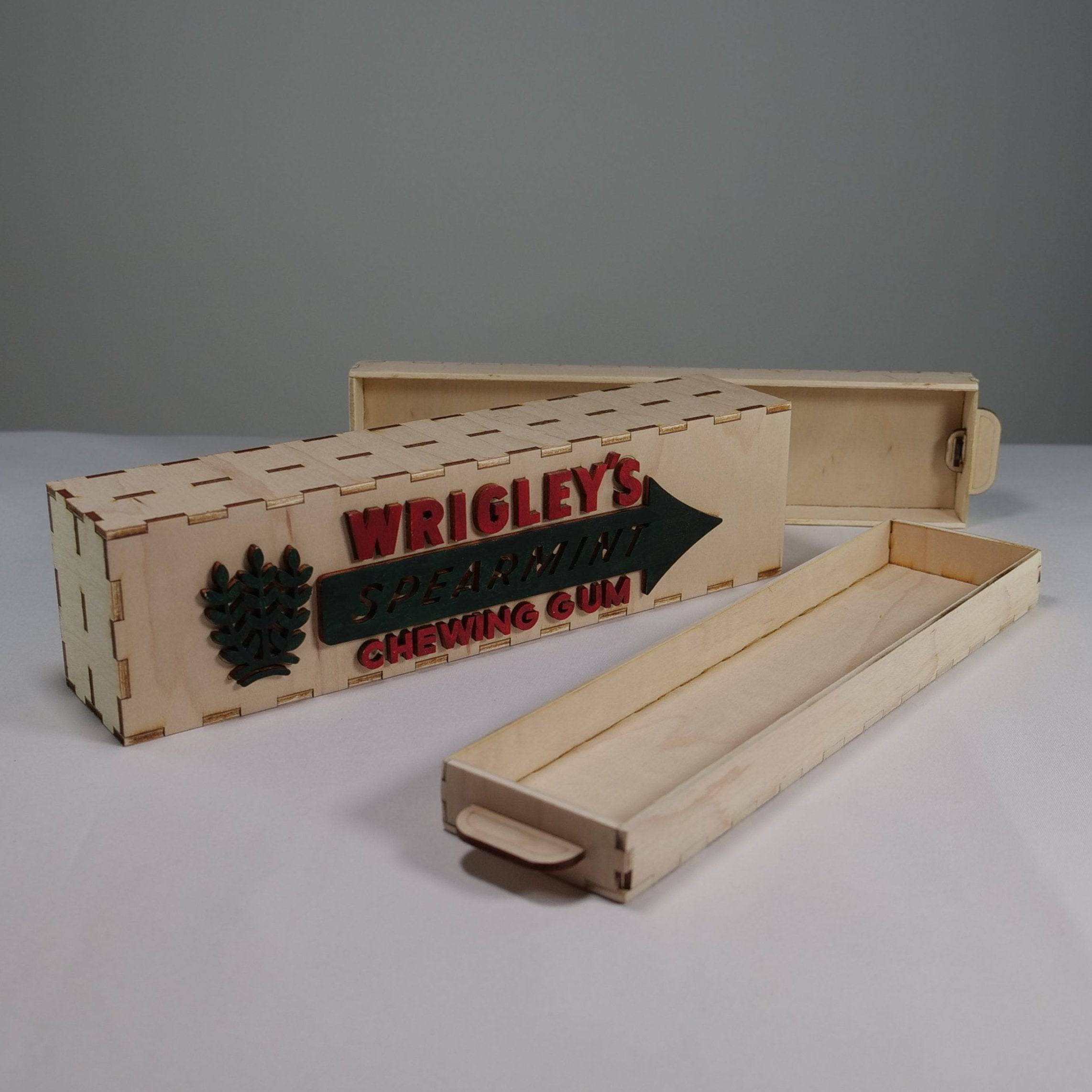 Wrigley's Gum Box - Pre - Built Model by Curious Rabbit ® - Bits’N’Bobs 24 - 7